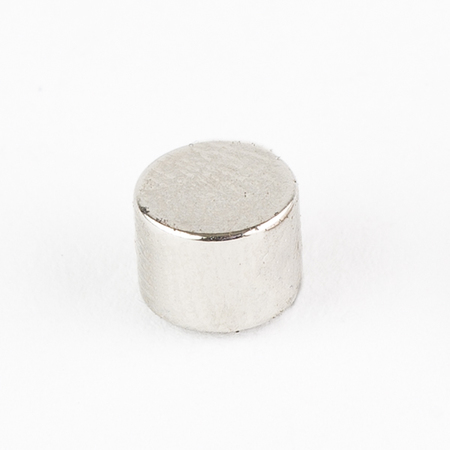 BUNTING N52 Neodymium Disc Magnets, 0.062" D, 0.19 lb Pull, Rare Earth Magnets N52P062250